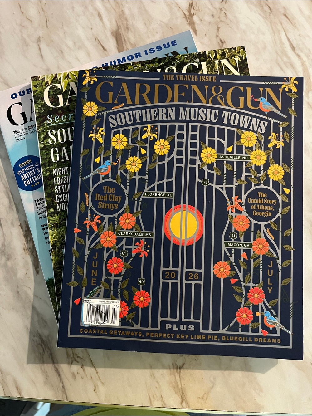 2026 Garden & Gun Magazines (3)